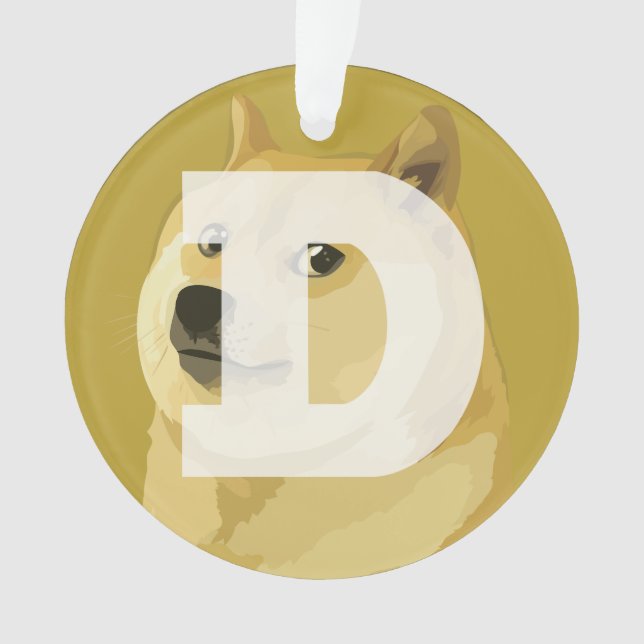 Dogecoin Ornament (Front)