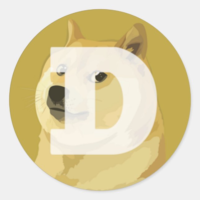 DOGECOIN stickers (Front)