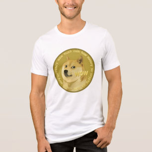 Dogecoin Wow Doge Coin Very Much Crypto Currency  Tri-Blend Shirt