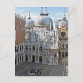 Doge's Palace Courtyard Postcard