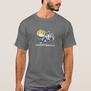 Dogestronaut Dogecoin Cryptocurrency T-Shirt