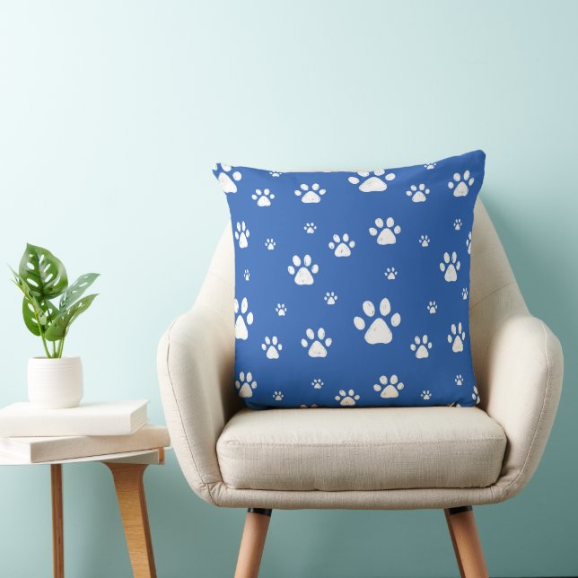 Dogg Pawz 20x20 Throw Pillow (Chair)