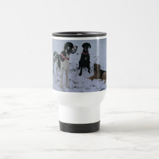 Dogge, Great Dane,Dogs,Christmas Travel Mug