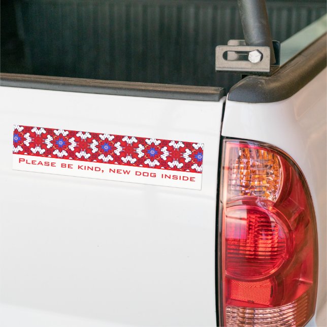 Doggen autosticker bumper sticker (On Truck)