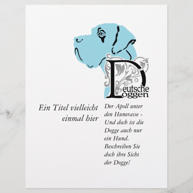 Doggen Bürobedarf Flyer (Front)