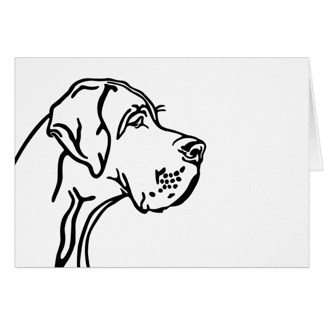 Doggen head design (Front Horizontal)