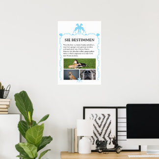 Doggen Poster zum selbst gestalten