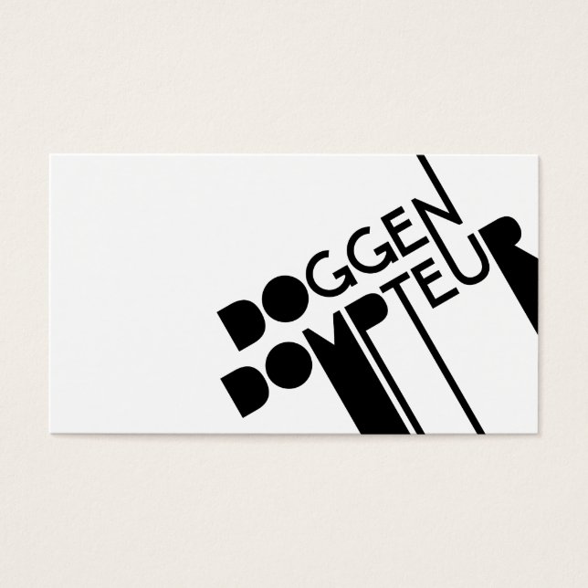 Doggendompteur (Front)