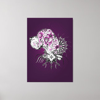 Doggenwand! Canvas Print