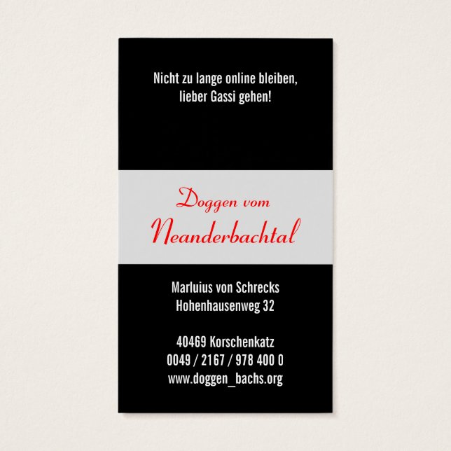 Doggenzucht (Back)