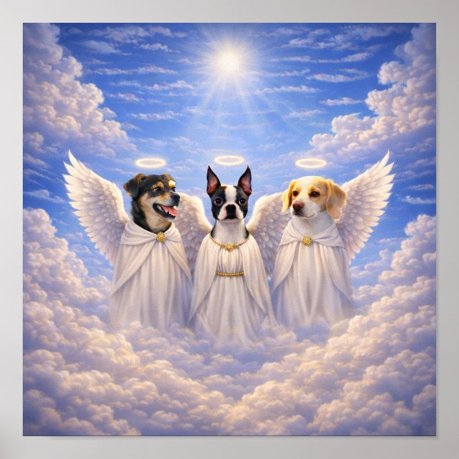 "Doggie Angels" Poster (Front)