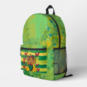 Doggie "Art by Kids" Printed Backpack