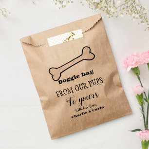 Doggie Bag  Dog Treat Wedding Favour Bag
