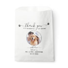 Doggie Bag Thank You Dog Treat Wedding Favour Bag