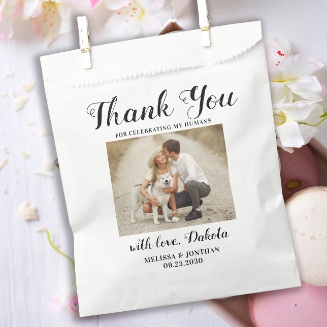 Doggie Bag Thank You Pet Treat Wedding Favour Bag (Creator Uploaded)