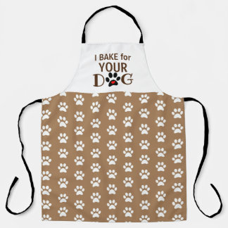 Doggie Bakery Attire for a Dog Boutique Apron
