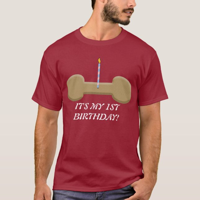 Doggie Birthday T-Shirt (Front)