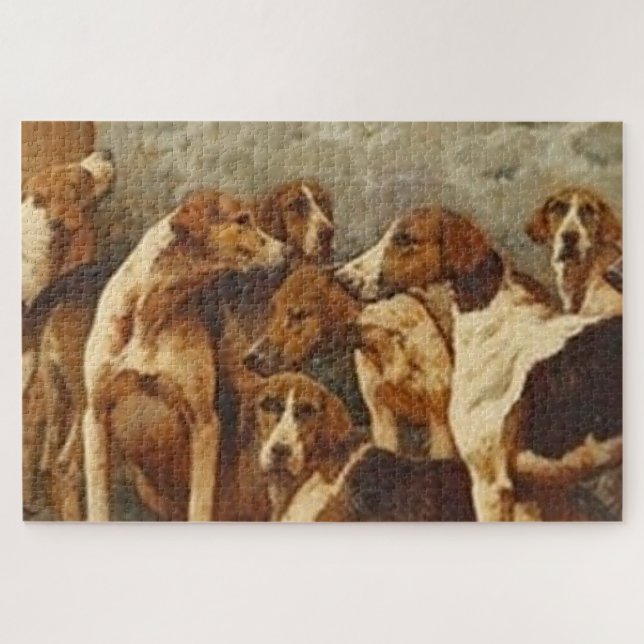 DOGGIE CONFERENCE! JIGSAW PUZZLE (Horizontal)