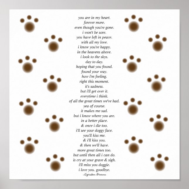 Doggie Love Poster (Front)