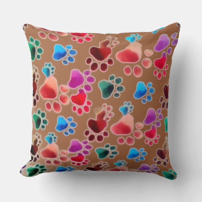 Doggie Paws Cushion (Front)