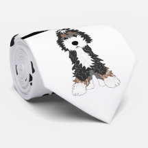 Doggies & Black Paws Necktie