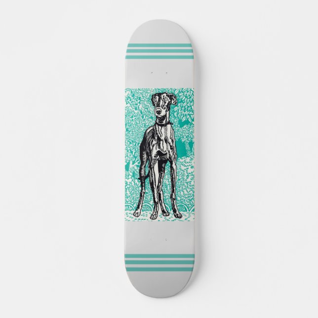 Doggo Skateboard Deck (Front)