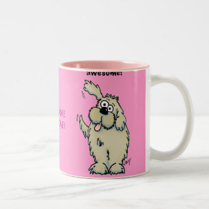 DOGGONE AWESOME! Two-Tone COFFEE MUG