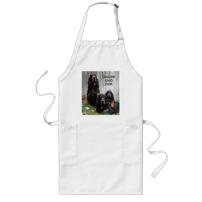 DOGGONE GOOD COOK Gordon Setter Generations Apron (Front)