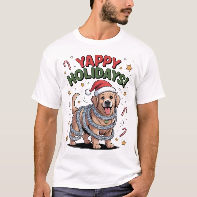 Doggone Merry T-Shirt (Front)