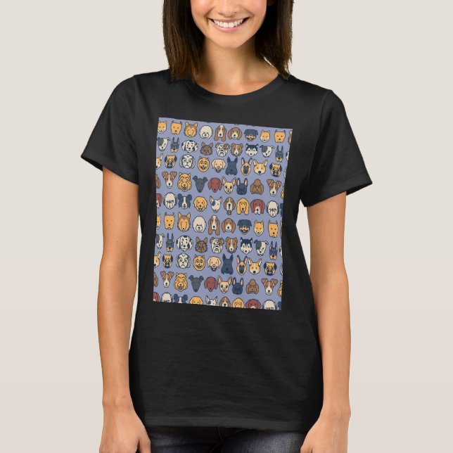 Doggos Blue Sleeveless Top (Front)