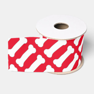 Doggy Bones Grosgrain Ribbon