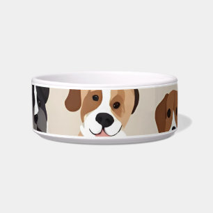 Doggy Faces Bowl