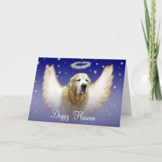Doggy Heaven Card