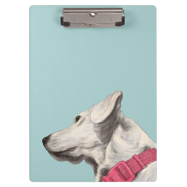Doggy Painting Clipboard (Front)