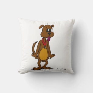 Doggy Toon Pillow