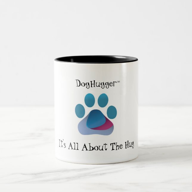 DogHugger (TM) Two Tone Mug  (Center)