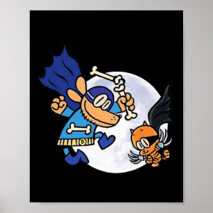 Dogman And Cat Essential For Kid Poster