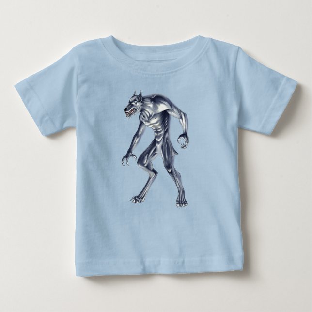 Dogman Cryptid Beast Baby T-Shirt (Front)