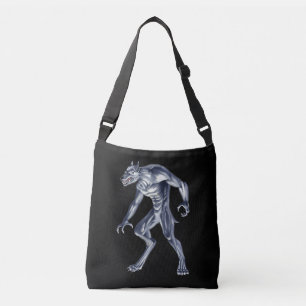 Dogman Cryptid Beast Crossbody Bag
