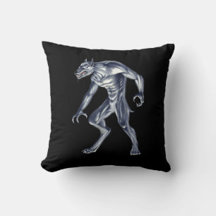 Dogman Cryptid Beast Cushion