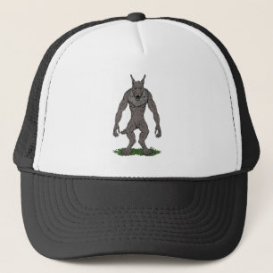 Dogman Cryptid or Werewolf Trucker Hat