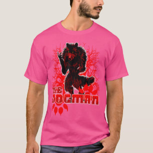 Dogman Of America Red Wolf Monster Werewolf Skinwa T-Shirt