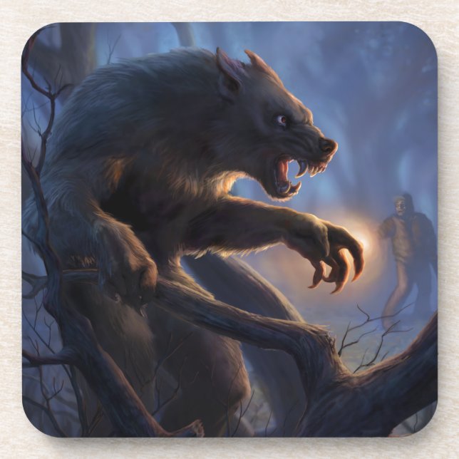 Dogman of Michigan Coaster (Front)