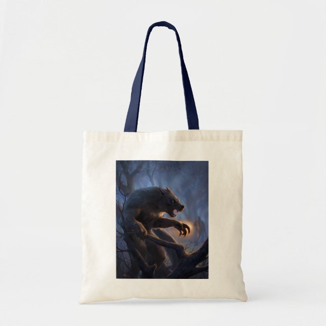Dogman of Michigan Tote Bag (Front)