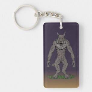 Dogman/Werewolf Key Ring