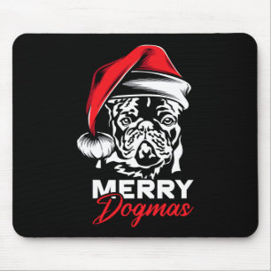 Dogmas French Bulldog Frenchie Christmas  Mouse Pad