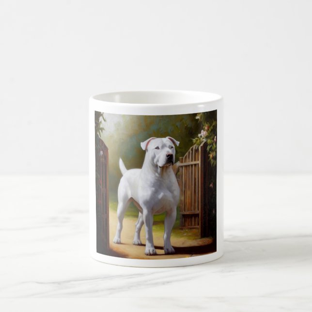 Dogo Argentino Dog Coffee Mug (Center)