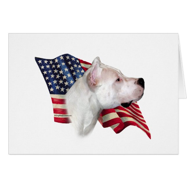 Dogo Argentino Flag (Front Horizontal)