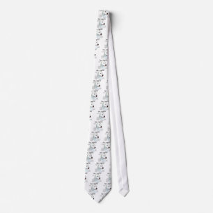 Dogo Argentino History Design Tie
