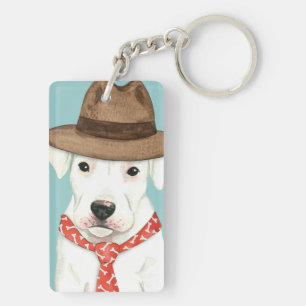 Dogo Argentino Key Ring
